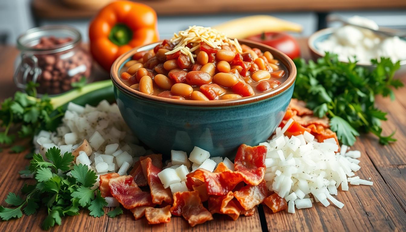 What can you put in baked beans to make them taste better