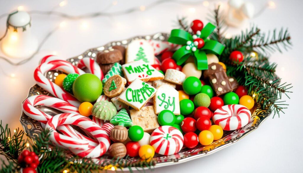 What are the most popular Christmas candy