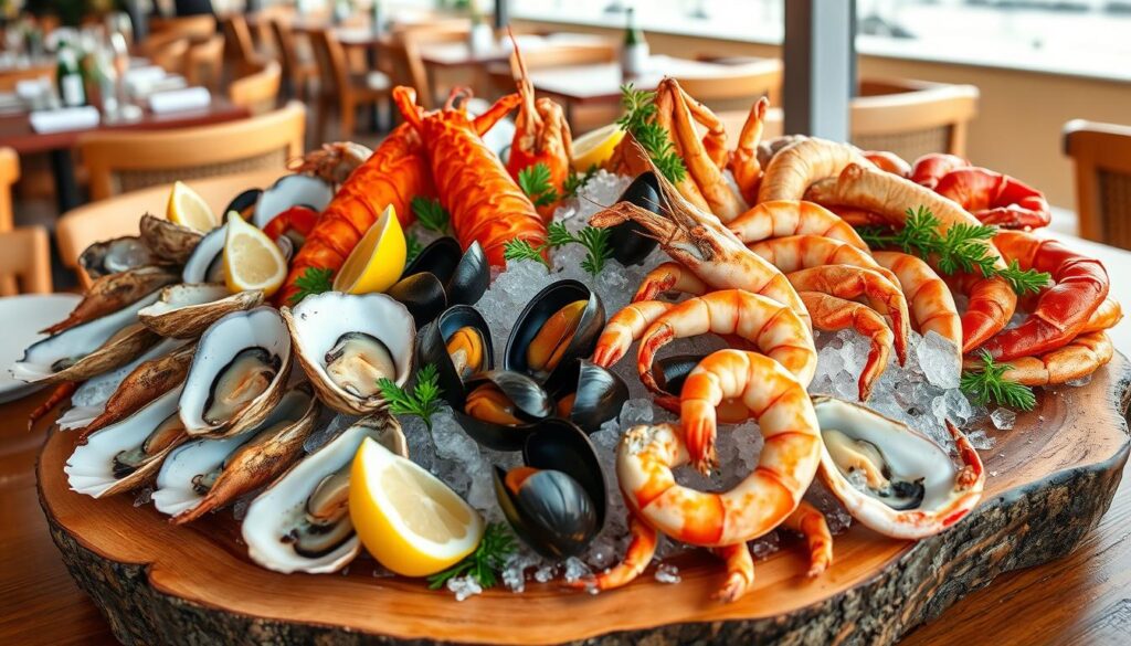 What is a French seafood platter called