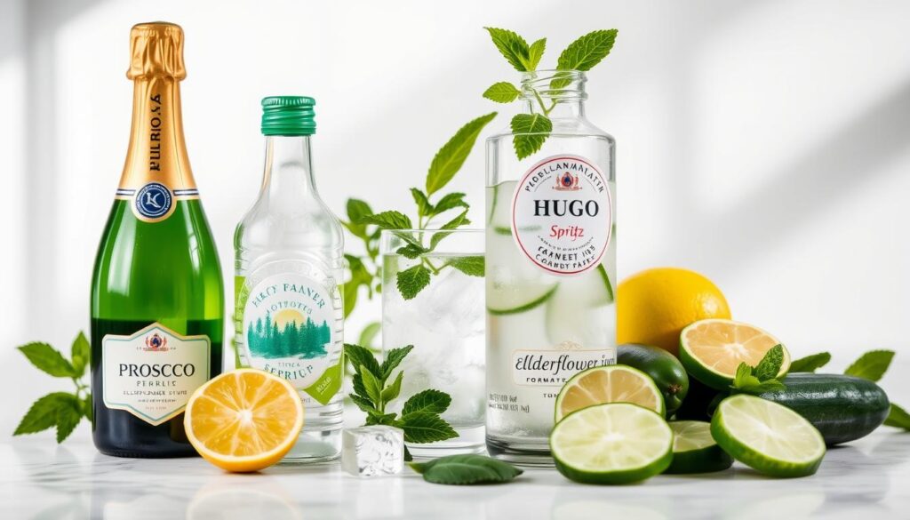 What is Hugo Spritz made of