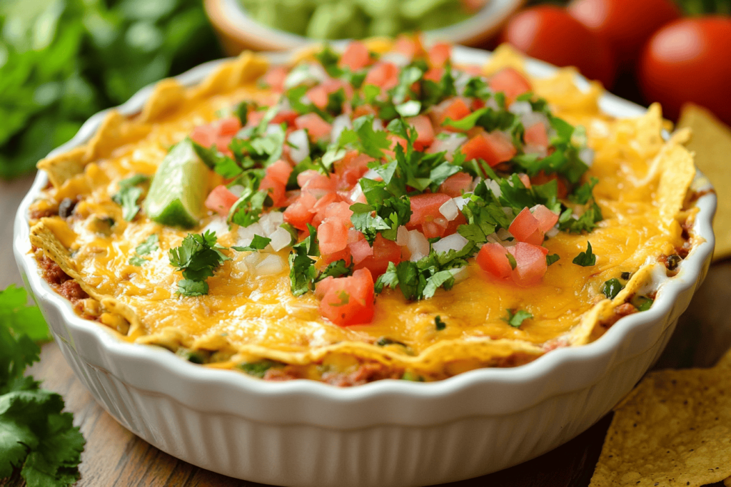 Mexican taco dip