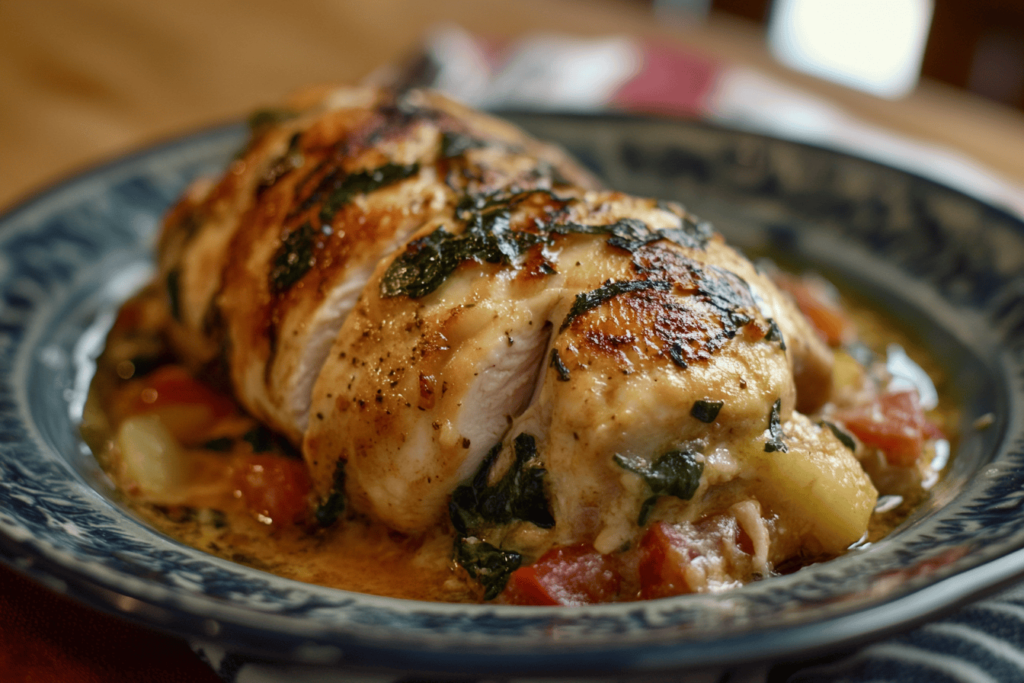 Lemon herb baked chicken breast