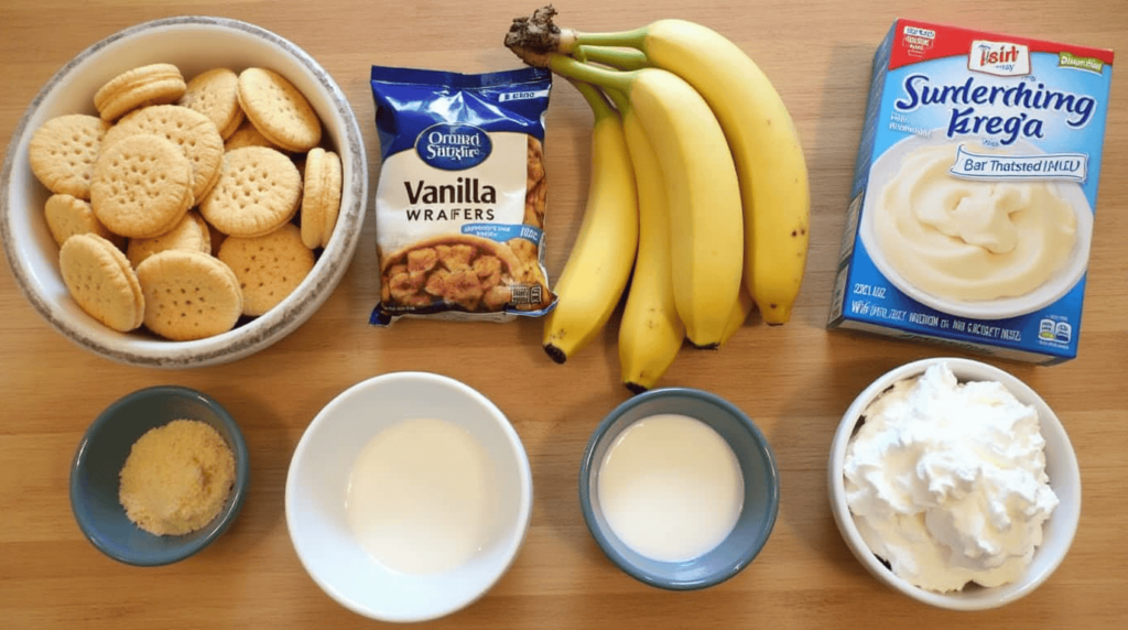 Banana Pudding Recipe Ingredients