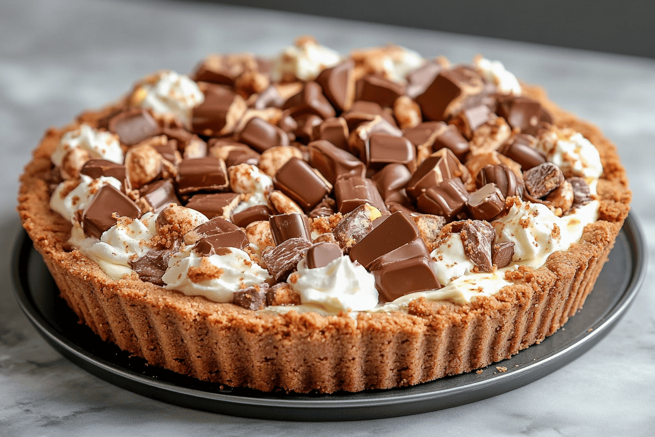 Ultimate Kinder Bueno Cookie Pie